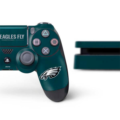 NFL Philadelphia Eagles Team Motto PS4 Slim Bundle Skin